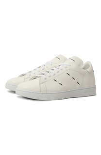 Кожаные кеды Kiton
