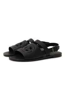 Кожаные сандалии Dolce & Gabbana