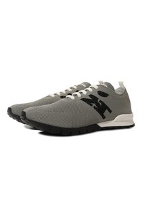 Текстильные кроссовки Kiton
