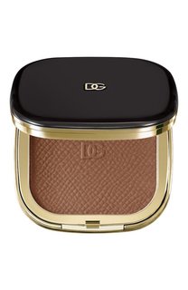 Стойкий бронзер и тени для век Face&Eyes Match, оттенок 04 Medium Deep (14g) Dolce & Gabbana