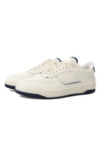 Кожаные кеды Sneak-Air Santoni