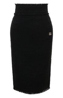 Шерстяная юбка Dolce & Gabbana