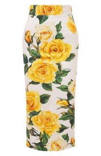 Хлопковая юбка Dolce & Gabbana