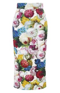Хлопковая юбка Dolce & Gabbana