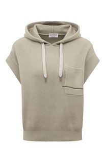 Хлопковый жилет Brunello Cucinelli