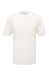 Хлопковая футболка Brunello Cucinelli