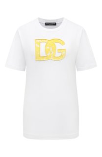 Хлопковая футболка Dolce & Gabbana