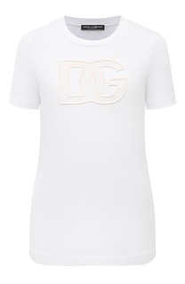 Хлопковая футболка Dolce & Gabbana
