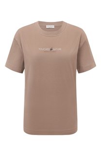 Хлопковая футболка Brunello Cucinelli