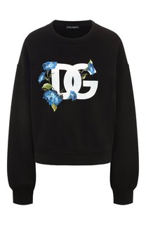 Хлопковый свитшот Dolce & Gabbana