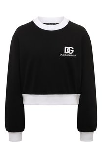 Хлопковый свитшот Dolce & Gabbana