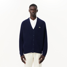 Мужской шерстяной кардиган Lacoste Relaxed Fit