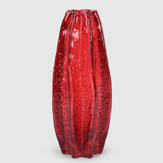 Ваза Mercury Deco стеклянная красная 12,5х29,5 см