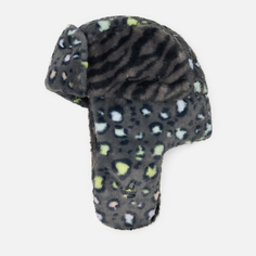 Шапка Kangol Wild Fur Trapper, цвет серый, размер L