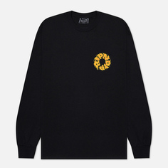 Мужской лонгслив RIPNDIP Burn In Heck, цвет чёрный, размер L