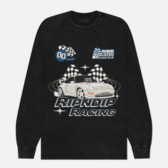 Мужской лонгслив RIPNDIP Ripnrace, цвет чёрный, размер S