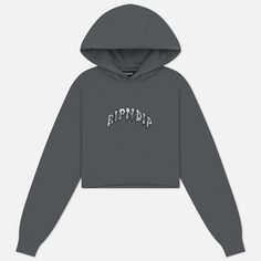 Женская толстовка RIPNDIP Mother Nerm Cropped Hoodie, цвет серый, размер S