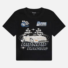 Женская футболка RIPNDIP Ripnrace Cropped Baby, цвет чёрный, размер M