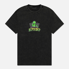 Мужская футболка RIPNDIP Galactic Dance Floor, цвет чёрный, размер L