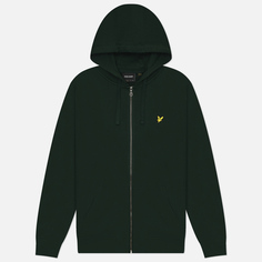 Мужская толстовка Lyle & Scott Zip Through Hoodie Regular, цвет зелёный, размер XXL