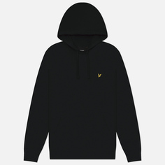 Мужская толстовка Lyle & Scott Hoodie Regular Fit, цвет чёрный, размер XL