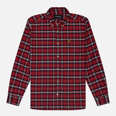 Мужская рубашка Lyle & Scott Check Flannel, цвет красный, размер L
