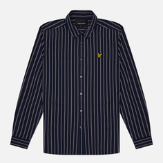 Мужская рубашка Lyle & Scott Multi Stripe, цвет синий, размер XL