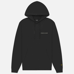 Мужская толстовка Lyle & Scott Embroidered Hoodie, цвет серый, размер XL