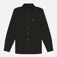 Мужская рубашка Lyle & Scott Plain Oxford, цвет серый, размер M