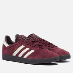 Мужские кроссовки adidas Originals Gazelle, цвет бордовый, размер 44 EU