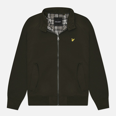 Мужская куртка харрингтон Lyle & Scott Softshell, цвет оливковый, размер XL