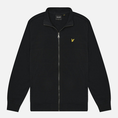 Мужская куртка ветровка Lyle & Scott Hybrid Baffled Track, цвет чёрный, размер S