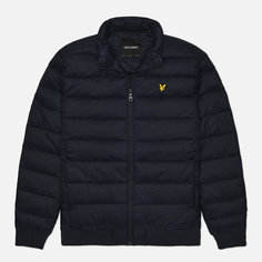 Мужской пуховик Lyle & Scott Funnel Neck Wadded, цвет синий, размер XXL