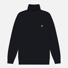 Мужской свитер Lyle & Scott Cotton Merino Turtleneck, цвет синий, размер XXL