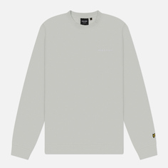 Мужская толстовка Lyle & Scott Embroidered Crew Neck, цвет зелёный, размер S
