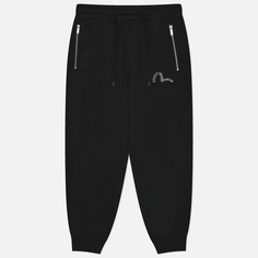Мужские брюки Evisu Heritage Seagull Hot Fix, цвет чёрный, размер S