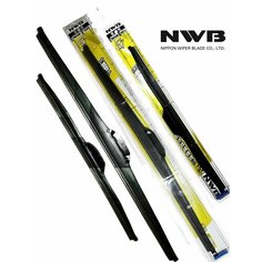 650/450 Зимние щетки стеклоочистителя NWB с графитовой пропиткой, под крючок 9x3 пр-во Япония