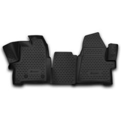 3d коврики в салон 2 шт. для Форд Транзит Кастом 2012-2018 год выпуска (Ford Transit Custom) Element NLC.3D.16.53.210kf