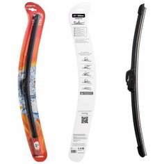 Щетка Стеклоочистителя 600мм (24) Бескаркасная, 1 Адаптер (Hook 9x3) AIRLINE арт. AWB-BKP-600