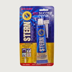 Герметик силиконовый термостойкий RTV, красный, тюбик 50ml STERN