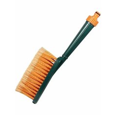 Щетка для мытья Li-Sa, проточная ручка со штуцером для подачи воды, 31 см