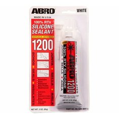 Герметик Силиконовый Белый 85гр Abro Ss-1200-Wht-3 ABRO арт. SS-1200-WHT-3