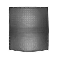 Коврик в багажник для Volkswagen Teramont 2017- (сложенный 3 ряд) полиуретановый / Фольксваген Терамонт с 2017 года Nor Plast