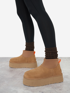 Угги женские UGG Classic Mini Dipper, Коричневый