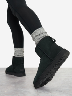 Угги женские UGG Classic Mini II, Черный
