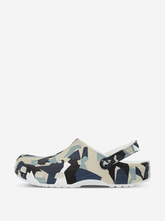 Сабо мужские Crocs Geo Camo, Мультицвет