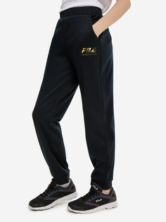 Брюки для девочек FILA, Черный