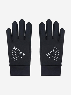 Перчатки для бега MOAX Stretch Fit run, Черный Moaxsport