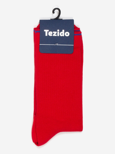 Стильные мужские носки Tezido спортивные, Красный