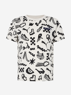 Футболка для мальчиков PUMA Sandy Adventures, Бежевый